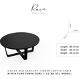AMARA-MID-CENTURY-TIMBER-COFFEE-TABLE-MINIATURE-FURNITURE-4.png Amara-inspired Mid-century Coffee Table, Miniature Furniture, Dollhouse Furniture