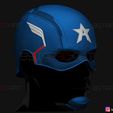 07.jpg John Walker Captain America Helmet - High Quality Model - Marvel Comics