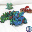 02222.png Fungus Dragon, Articulated toy