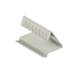 Stiftehalter_geschwungen_isometrisch.png 3D file | Penholder | STEP file | STL file | Office supplies | Penholder