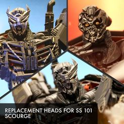 TN-SCOURGE.jpg Transformers Rise of the Beasts SCOURGE Replacement Heads for SS101