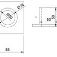 50mm.jpg 50MM PVC Pipe Connecter