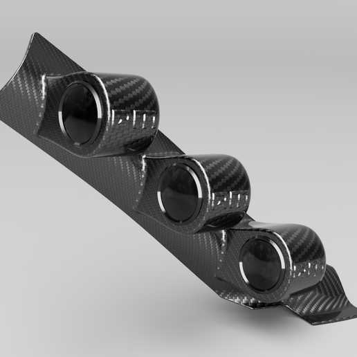 Audi TT MK1 Triple Gauge Pillar Mount