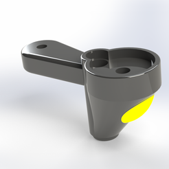 Untitled-Project.png Fichier STL gratuit Conception 3d de la jambe pour le drone・Modèle imprimable en 3D à télécharger