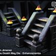 13.jpg Stairs for board games or rpg games Cthulhu Death May Die / GloomHaven / dungeons and dragons