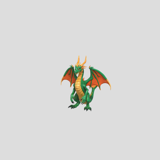 dragon1 3D model preview