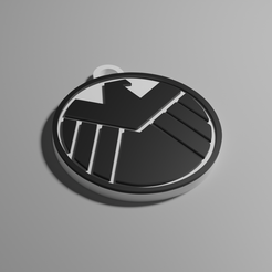 SHIELD.png Archivo STL SHIELD Key Ring・Plan imprimible en 3D para descargar
