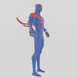 Renders0005.png Spiderman 2099 Spiderverse Textured Rigged Lowpoly