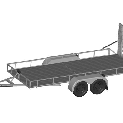 🚐 Trailer・ 3D File for 3D printing・Cults
