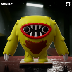 1.png 3D-Datei Wooly Bully - Joyville・3D-druckbare Vorlage zum herunterladen