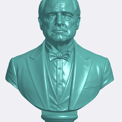 BUSTO Don Vito Corleone 3D