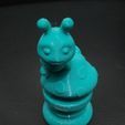 Alice-Chess-Caterpillar6.jpeg Alice Chess - Side A - Rook - Caterpillar
