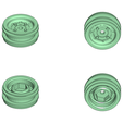 03.png Rims Wheels for WPL 1:16 Truck 12mm Hex.
