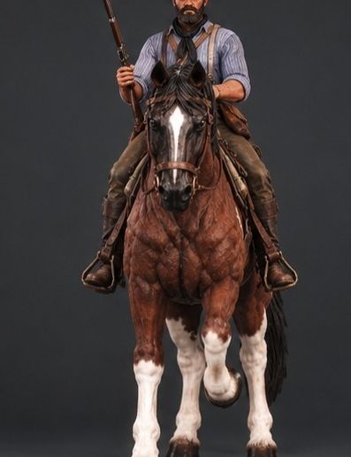 Arthur Morgan + Cavalo Red Dead Redemption II