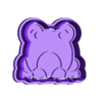 frog_.stl Practical Magic Mini Cookie Cutter Set