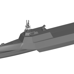 1.png 3D file Warship USS INDEPENDENCE・Model to download and 3D print