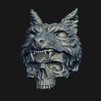 1.jpg Skull wolf scalp