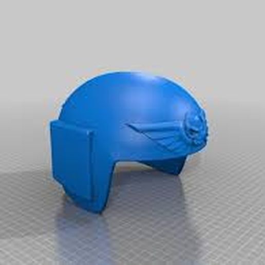 Cadian Helmet Imperial of man 3D model