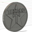 Texaco-1.png 1/18 Embleme Texaco / Texaco emblem diecast