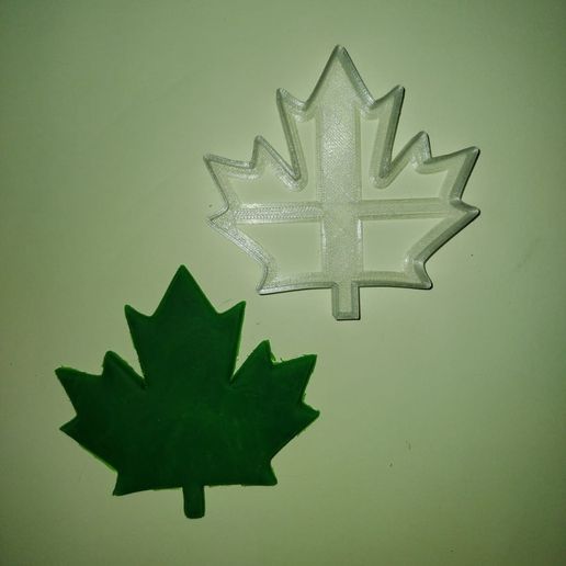STL file Maple Leaf Cookie Cutter・3D print model to download • Cults