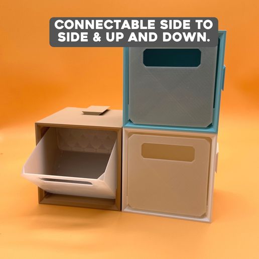 4.jpg 3D Printable Stackable Storage Boxes