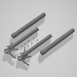 7.png 1/12 TAMIYA Motorcycle Front Forks Öhlins ( Ohlins ) Details  3D STL file for printing