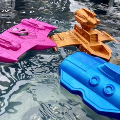 Photo 24-06-2020, 13 53 40.jpg Archivo STL Juguetes de tubo : Barcos・Diseño de impresión en 3D para descargar