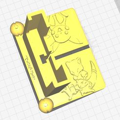 Captura-de-ecrã-2023-06-06-194106.jpg Fichier STL Socle pour smartphone inspiré de Pokémon・Plan à imprimer en 3D à télécharger