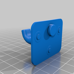 2022-04-19_1x1_Hook.png Free STL file Pegboard – 1x1 Hook・3D print model to download