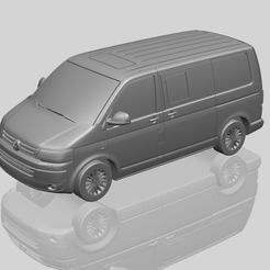 02_TDB010_1-50_ALLA00-1.png 3D-Datei VW T5 GP Multivan kostenlos・3D-druckbare Vorlage zum herunterladen