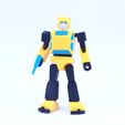 bee1.jpg ARTICULATED G1 TRANSFORMERS BUMBLEBEE - NO SUPPORT