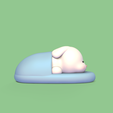 BunnySleepingSlippers1.png Bunny Sleeping in the Slippers