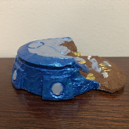 👽 Destroyed alien Bunker・3D Print with the Elegoo Saturn r Ultra 3D ...