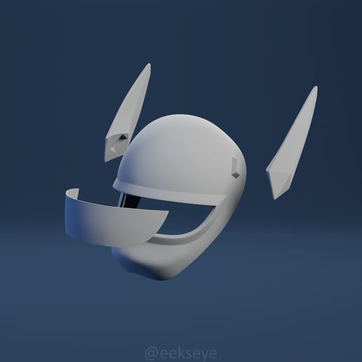 3D file CRO inspired Future mask 🔮 ・3D printing idea to download・Cults