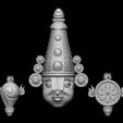 010.jpg Tirupati Shankh Chakra 3D Printable Model