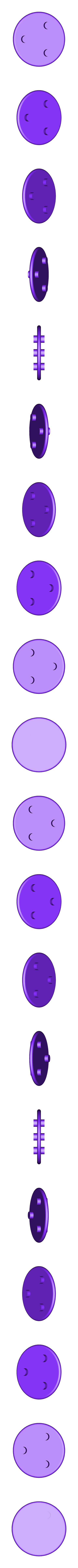 Macaron_filling_3sticks.stl Printable Macaron