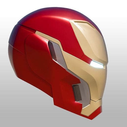 IRON MAN Mark 50 Infinity War helmet 3D model