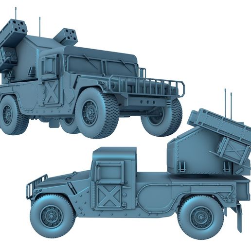 🪖 Humvee M1151 / Humvee stl / HMMWV M998 / HMMWV / M1151 / M1151A ...