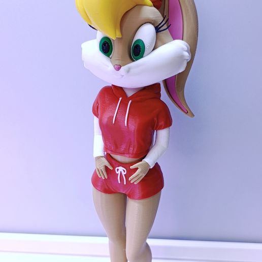 1000015432.jpg Lola Bunny Urban vibes Fan Art (Full Multipart / 3MF)