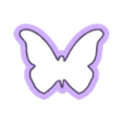 CookieCutter_schmetterling_20_25_04.stl Butterfly Cookie Cutter