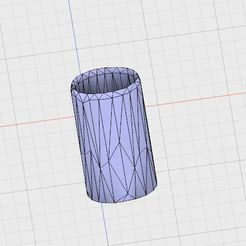 Capture.JPG Archivo STL gratis Copa Low Poly・Diseño imprimible en 3D para descargar