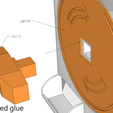 Capture d’écran 2016-11-29 à 15.49.17.png Fichier STL gratuit dam-dam distributeur de bonbons・Objet pour imprimante 3D à télécharger