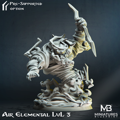 Air_LvL3.png Fichier 3D Air Elemental - LvL 3・Design imprimable en 3D à télécharger
