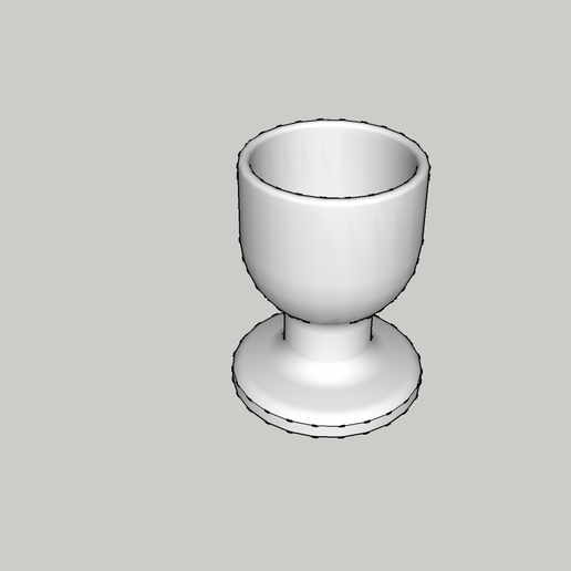 STL file Original Eggcup - egg cup - kitchen - food・3D print design to ...