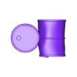 double barrels 2.stl simple barrels wargame terrain selection