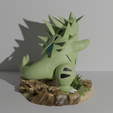 Tyranitar4.png Tyranitar pokemon 3D print model