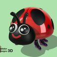 6FE7C85C-E4C8-4D6B-870A-5739D4D11753.jpeg Lady Bug Diva, Print in place, No Supports, GD3D
