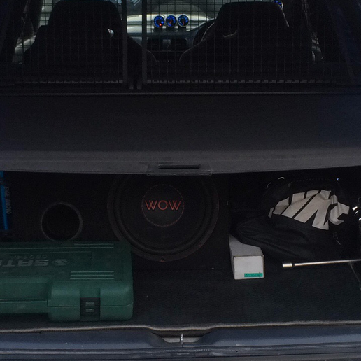 Крепление в багажник SUBARU LEGACY BG/BD/BK / Trunk mount SUBARU LEGACY BG/BD/BK 3D model