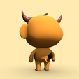 4.png Cartoon Character - Angry Cow