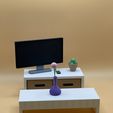 IMG_3609.jpg 📺 TV Furniture Set for 15cm Barbies